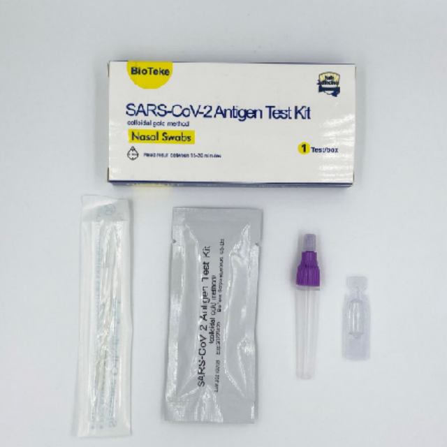 IVD-Test mit hoher Genauigkeit SARS-CoV-2-Antigen-Testkit Anteriorer Nasenabstrich
